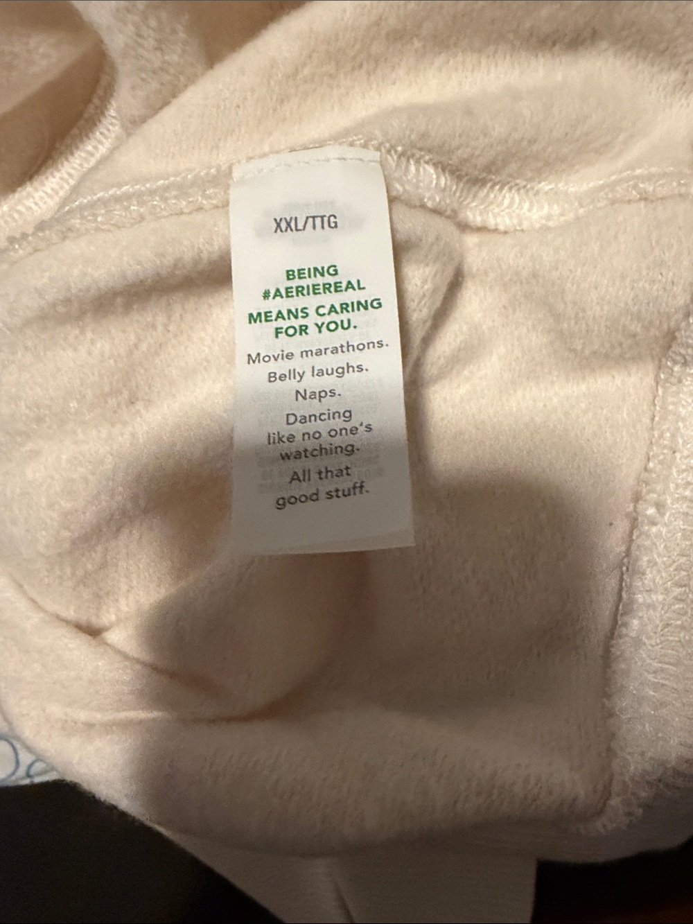 aerie Cream Bandana-Print Crewneck Sweatshirt - Picture 5 of 5